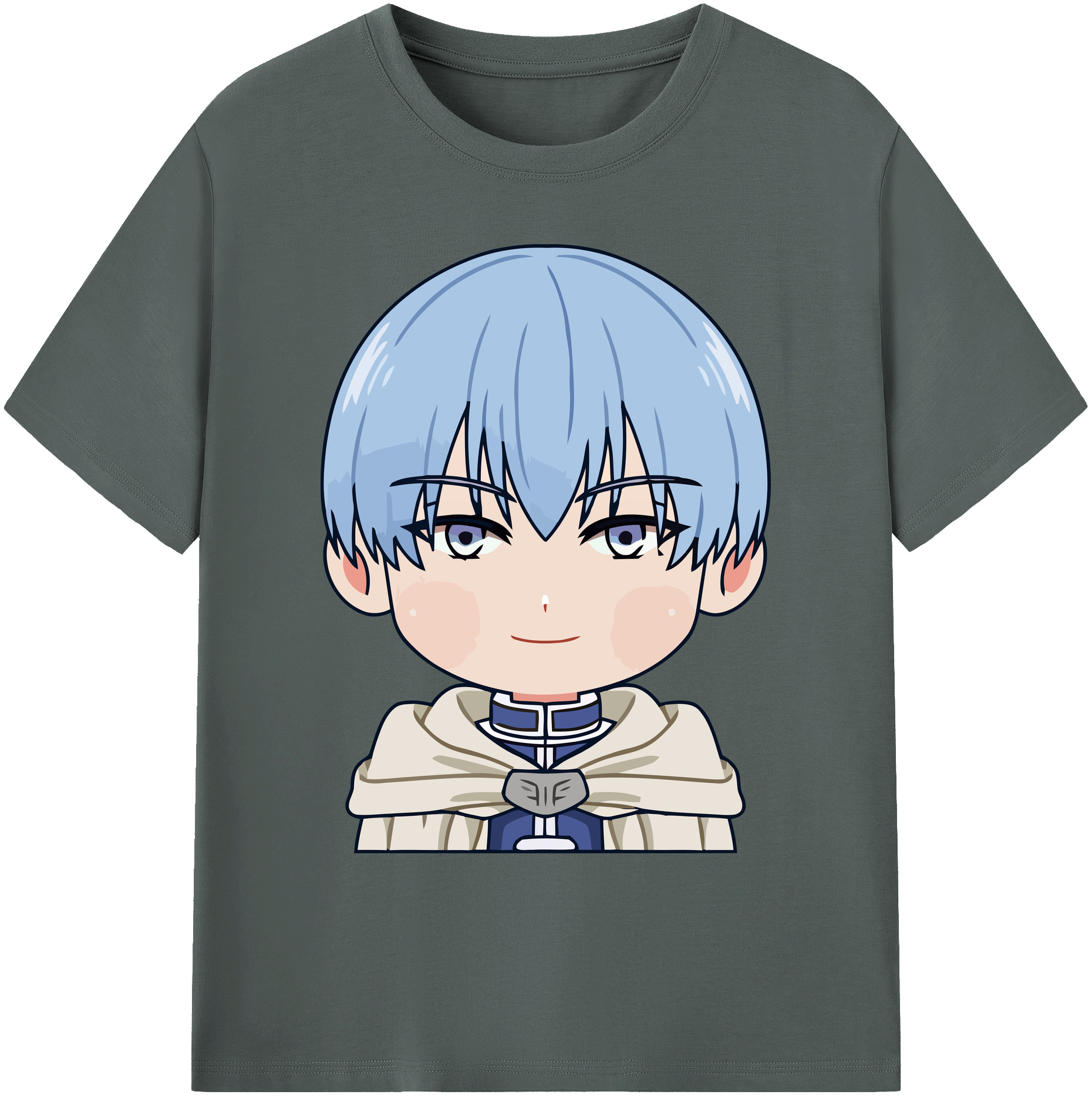 （画像用） 葬送のフリーレン Frieren 綿100％ メンズ半袖Tシャツ｜肌触りやわらか＆通気性